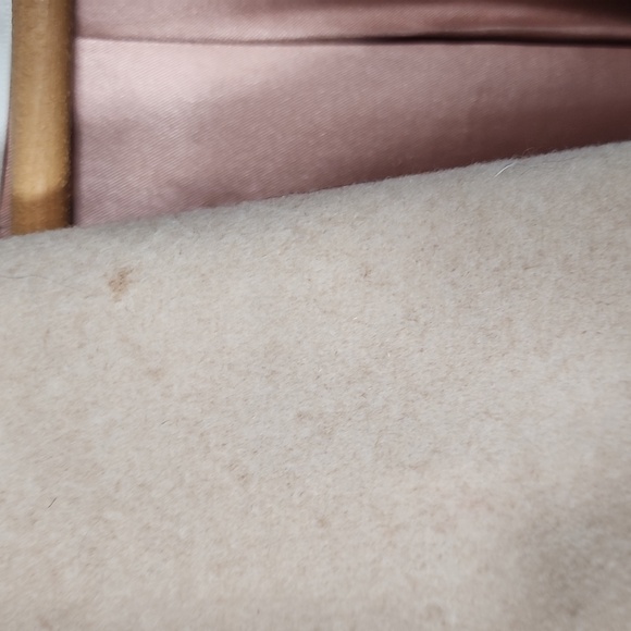 Vintage Sanger's Dallas Elegant Cream Women's Cashmere Coat - Picture 6 of 13